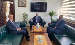 İl Müdürlerinden Kaymakam Özderin’e Ziyaret