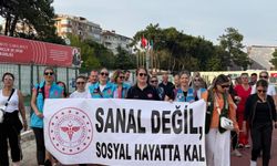 Halk Sağlığı Haftası Yürüyüşü Düzenlendi