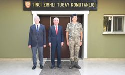Vali Turan’dan 1’inci Zırhlı Tugay Komutanlığı’na Ziyaret