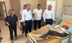 AK Parti Lüleburgaz Teşkilatı’ndan Özten’e Geçmiş Olsun Ziyareti