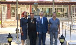Şehit Ailesinden İl Müdürü Bilgin Özbaş’a Ziyaret