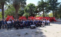 Vize’de Köylere 13 Yangın Söndürme Tankeri Dağıtıldı