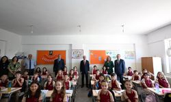Vali Turan, Hamdi Helvacıoğlu İlkokulu’nu Ziyaret Etti