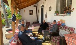 Kaymakam Özderin’den Kıbrıs Gazilerine Ziyaret
