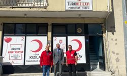 Kaymakam Özderin’den Kızılay Temsilciliğine Ziyaret