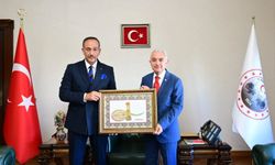 Vali Turan, Tapu ve Kadastro Bölge Müdürü Akdemir’i Kabul Etti