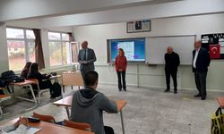 Müdür Akdemir, Vize Anadolu Lisesi’ni Ziyaret Etti