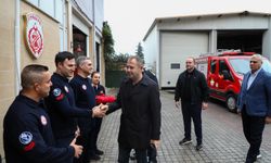Başkan Bulut İtfaiye Personeliyle Buluştu
