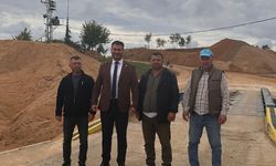 Başkan Yayla’dan Kum Ocağına Ziyaret