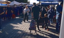 Kırklareli Cumartesi Pazarı Yoğun Geçti