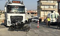 Kırklareli’nde yaya geçidinde tırın çarptığı kadın ağır yaralandı