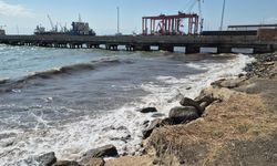 Tekirdağ'da poyraz etkili oluyor