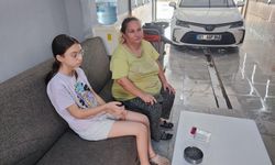Evi yanan anne-kız oto yıkamacıda yaşamaya başladı