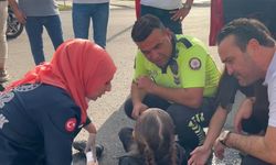 Kazazede yaralı çocuğun "Acımayacak değil mi? Korkuyorum ben" demesi ekipleri duygulandırdı