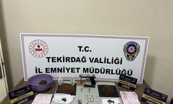 Tekirdağ'da narkotik operasyonları hız kesmeden devam ediyor 14 kişi tutuklandı