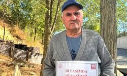 Tekirdağ'da huzurevi sakinlerinden gençlere pankartlı mesaj: "20 yaşımda olsaydım"