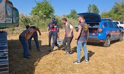 Malkara'da ekskavatör aküsü çalan 3 şüpheli yakalandı
