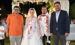 Başkan Talay, Genç Çiftin Düğün Sevincine Ortak Oldu