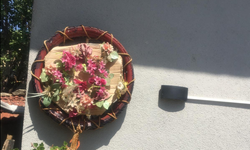 Bisiklet Lastiği Dekoratif Süse Dönüştürüldü