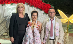 Çevikbaş, Tuğba ve Caner’in Düğününe Katıldı