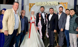 Başkan Aydın, Gökçe ve Süleyman’ın Düğününe Katıldı