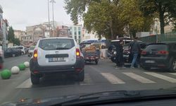 Kırklareli’nde Yaya Geçidi Araçlarla Doldu, Yayalar Tehlike Altında