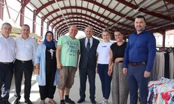 Başkan Çamlıca’dan Pazar Ziyareti