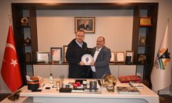 Başkan Soner Ilık, Can Bayram’ı Yeni Hizmet Binasında Ağırladı