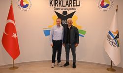 Başkan Ilık, Veysi Can’ı Yeni Hizmet Binasında Ağırladı