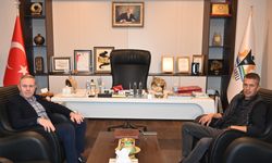 Başkan Ilık, Serkan Özer’i Yeni Hizmet Binasında Ağırladı