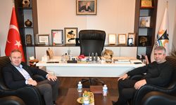 Başkan Soner Ilık, Mustafa Çelik’i Yeni Hizmet Binasında Ağırladı