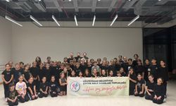 Lüleburgaz’da Çocuk Halk Dansları Topluluğu Eğitimlere Başladı