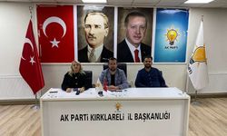 AK Parti Kırklareli İl Teşkilatı Haftalık Toplantısını Yaptı