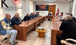 Demirköy’de Genel Tarım Sayımı Toplantısı Gerçekleştirildi