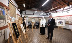 Vali Turan, “Filografi Sanat Galerisi”ni Ziyaret Etti