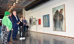 Başkan Gerenli, Resim Sergisini Ziyaret Etti