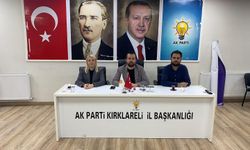 AK Parti Kırklareli İl Teşkilatı Olağan Toplantısını Gerçekleştirdi