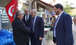 Başkan Talay ve Milletvekili Sarıçam’dan Esnaf Ziyareti