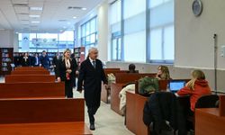 Vali Turan ve Rektör Ak’tan Kırklareli Üniversitesi Kütüphanesine Ziyaret