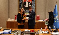 Başkan Kahveci, özel eğitim öğrencilerini ağırladı