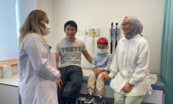 Kırgızistanlı minik Baihan, Türkiye’de yapılan kemik iliği nakliyle hayata tutundu