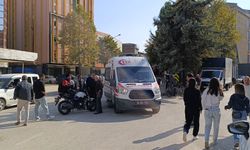 Motosiklet ile bisiklet çarpıştı: 2 yaralı