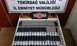 Tekirdağ'da kaçakçılığa geçit yok: 20 şüpheli hakkında işlem başlatıldı