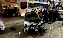Kapaklı'da bulvar üzerinde kaza: 1 yaralı