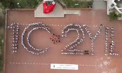 Öğrenciler Cumhuriyetin 102.yılını çizdi