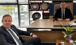 Kırklareli TSO Başkanı Ilık’tan Tapu Müdürü Sayın’a Ziyaret