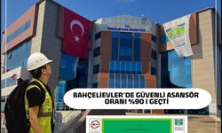 Bahçelievler’de Güvenli Asansör Oranı %90’ı Geçti