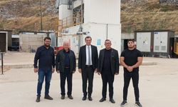 Başkan Özalp, Tesisi Gezdi