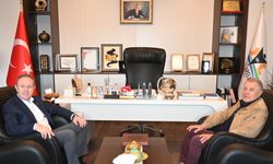 Başkan Ilık, Arif Mete’yi Yeni Hizmet Binasında Ağırladı