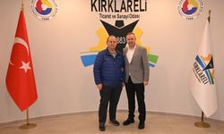 Bilgiç’ten Kırklareli TSO’ya Hayırlı Olsun Ziyareti